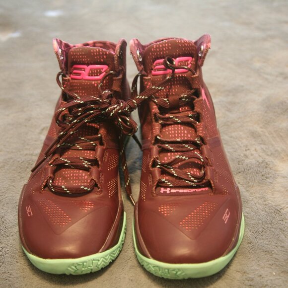 Under Armour Curry 2 Black History Month Basketball Shoes, Size 8 - Picture 1 of 5